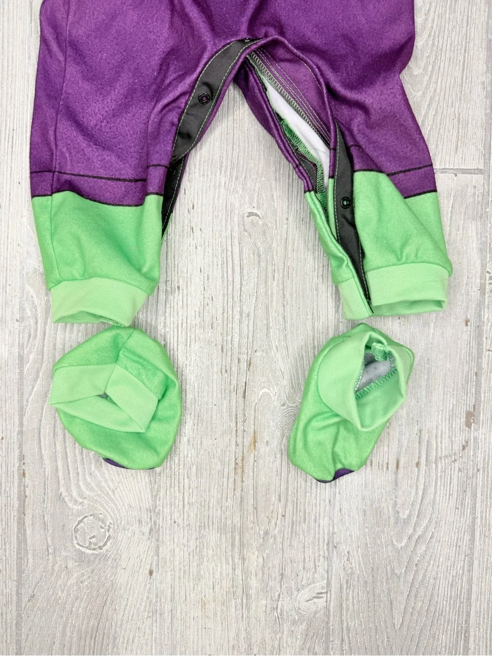 6Marvel Classic The Incredible Hulk Infant Halloween costume dress up cosplay